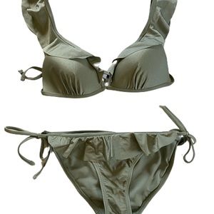 Sage Green Bikini Set